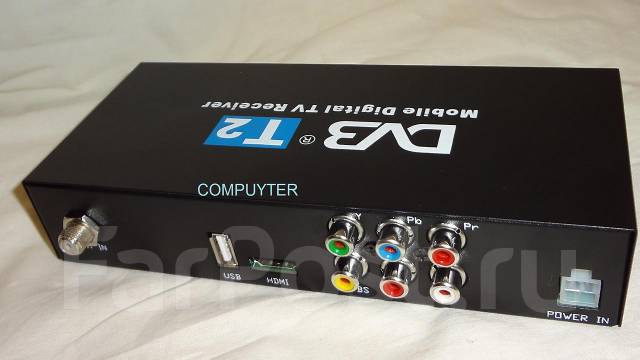 Цифровой TV тюнер в АВТО Для Автомагнитол И Мониторов /DTV2/USB. Новый ...