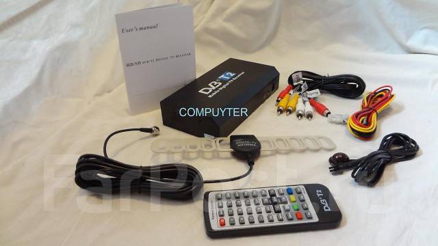 Цифровой TV тюнер в АВТО Для Автомагнитол И Мониторов /DTV2/USB. Новый ...