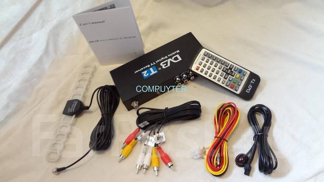 Цифровой TV тюнер в АВТО Для Автомагнитол И Мониторов /DTV2/USB. Новый ...