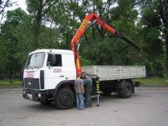МАЗ 5336. Автомобиль бортовой c КМУ , 3 000 куб. см., 4x2