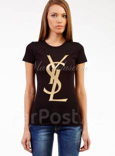 В наличии ! Женская футболка YSL (46размер) -550руб. Отличнейшее качество!