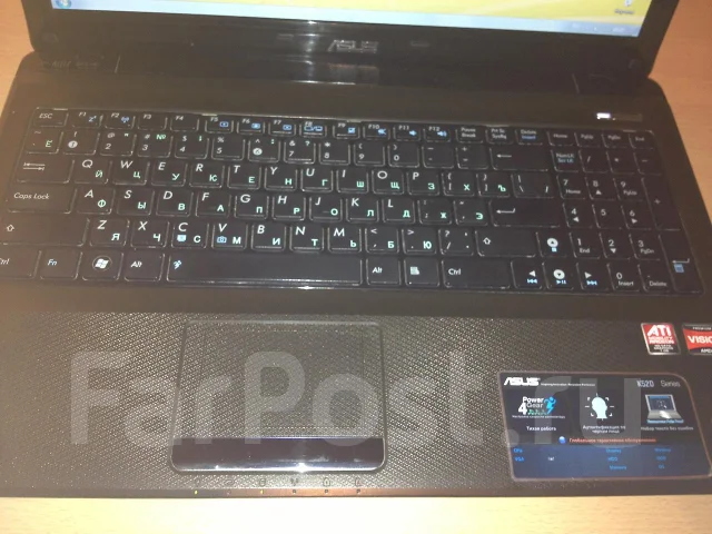 ASUS K52DR. 2,3����, ��� 3072 ��, ���� 320���, WiFi: 1, Bluetooth: 1 ����