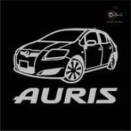 Наклейка. Toyota Auris
