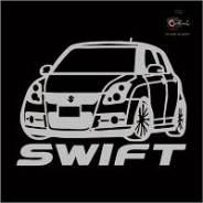 Наклейка. Suzuki Swift