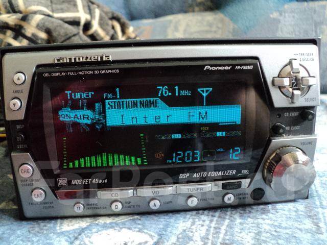 Магнитола Pioneer Carrozzeria FH P88MD CD, MD, Radio, AUX