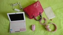 Asus Eee PC 1015PW. 1,6����, ��� 2048 ��, ���� 320���, WiFi, Bluetooth, ����������� �� 10��. ����