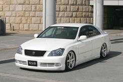 Накладка на бампер. Toyota Crown, GRS180, GRS182, GRS181, GRS184, GRS183, GRS188. Под заказ