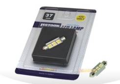 Лампа салонная светодиодная Solarzen T11 6 smd 37mm. Гарантия- 1 год!. Audi Mercedes-Benz BMW