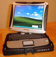 Panasonic TOUGHBOOK CF-18. 0,9����, ��� 768 ��, ���� 40���, WiFi, ����������� �� 6��.