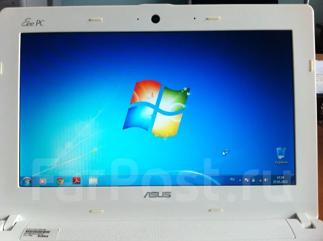 ASUS Eee PC X101H. 1,6����, ��� 1024 ��, ���� 320���, WiFi: 1, ����������� �� 5��. ����