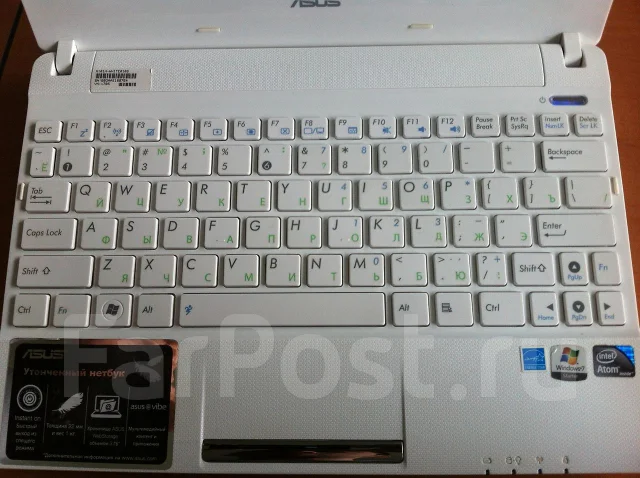ASUS Eee PC X101H. 1,6����, ��� 1024 ��, ���� 320���, WiFi: 1, ����������� �� 5��. ����