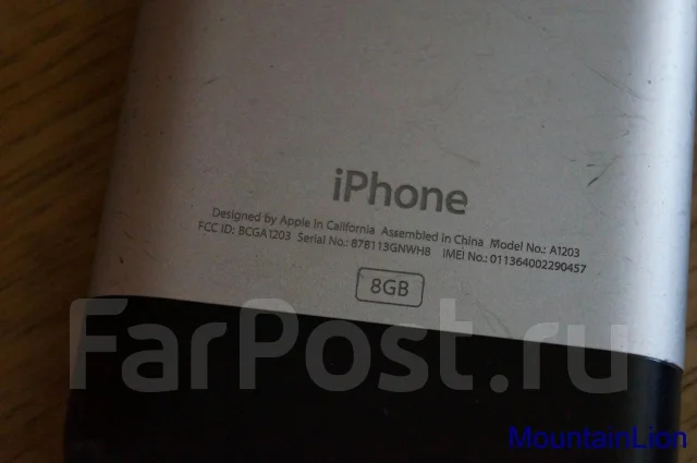 Apple iPhone 2G. �/� ����