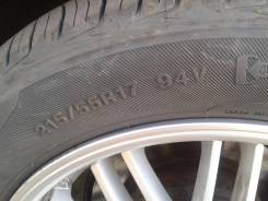 Продам диски с резиной 215/55 R17. 8.0x17 5x114.30 ET35