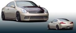 Порог пластиковый. Nissan Skyline, V35 Infiniti G35