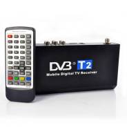 Цифровой TV - тюнер DVB-T2. Воспроизводит Видео и Аудио файлы с USB.