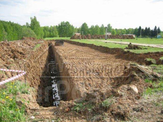 Копка траншей, септиков, канализаций, прудов, фундамент во Владивостоке