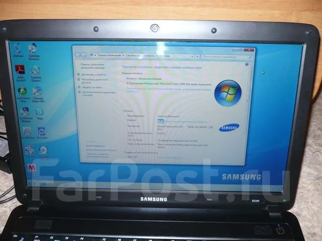 Samsung R540. ��� 3072 ��, ���� 320���, WiFi: 1, ����������� �� 3��. ����
