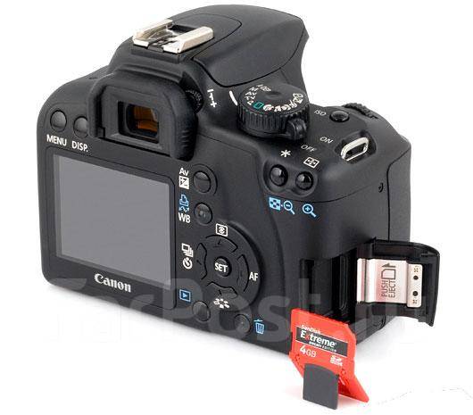 Canon 1000d карта памяти