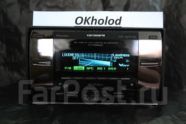 Pioneer Carrozzeria FH P666MD CD, CD-RW, MD, Radio, AUX во
