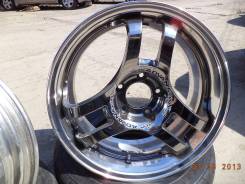 1038. Офигенные *ХРОМ* Super Advan 17x8j/8.5j, 5x114.3. 8.0/8.5x17, 5x114.30, ET38/37, ЦО 73,0 мм.