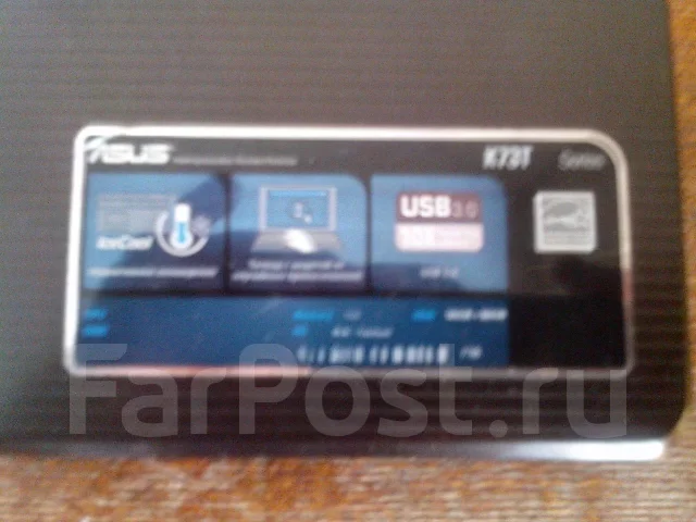 ASUS K73TA. 2,4����, ��� 4 ��, ���� 1 000���, WiFi: 1, Bluetooth: 1, ����������� �� 7��. ����