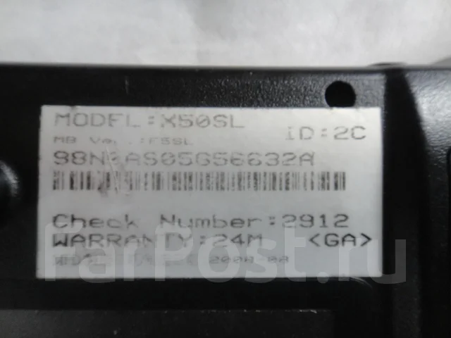 ASUS X50SL. 2,2����, ��� 3072 ��, ���� 250���, WiFi: 1, Bluetooth: 1, ����������� �� 2��. ����