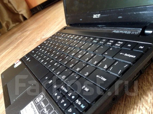 Acer Aspire One AO722-C58kk. 1����, ��� 2048 ��, ���� 250���, WiFi: 1, Bluetooth: 1, ����������� �� 6��. ����