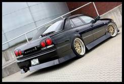 Порог пластиковый. Nissan Skyline, DR30, HR34, BNR34, ENR34, ER34