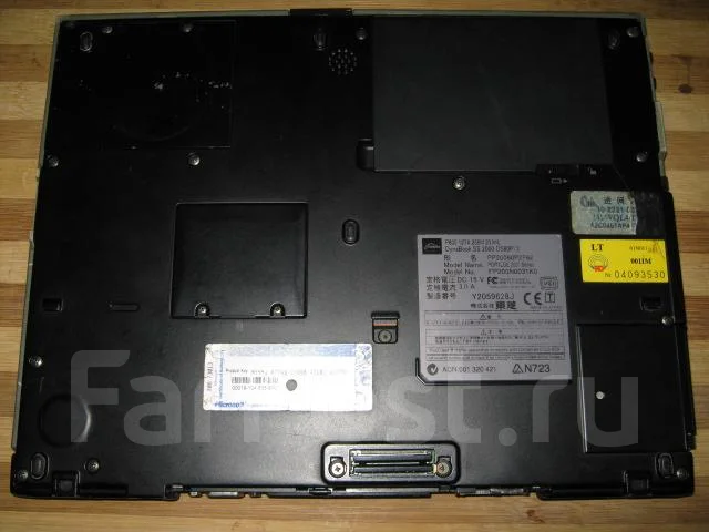 Toshiba Dynabook SS. 0,8����, ��� 256 �� � ������, ���� 20���, ����������� �� 1��. ����
