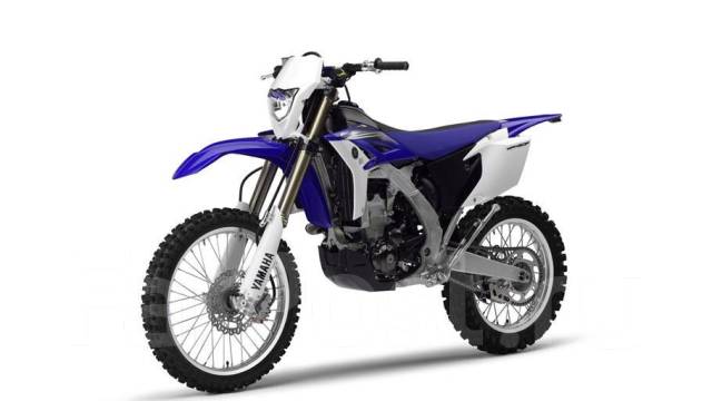 Yamaha wr250f езда