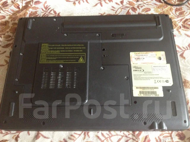 Fujitsu AMILO. 1,7����, ��� 512 ��, ���� 80���, WiFi: 1 ����