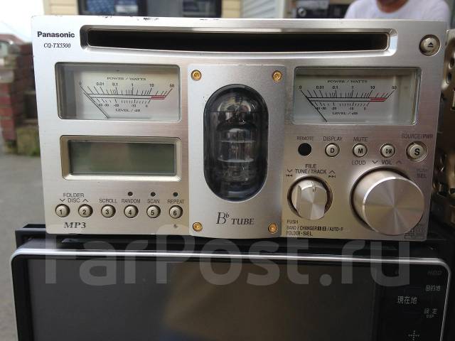 Автомагнитола Ламповая Panasonic CQ-TX5500D MP3 во Владивостоке