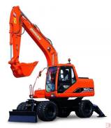 Doosan DX160 W. Экскаватор колесный Doosan DX160W. 15т. 0,76к. Euro II. Новый., 0,76 куб. м. Под заказ