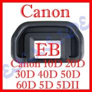 Наглазник резиновый Rubber EyeCup Eyepiece Canon EB 20D 30D 40D 5DMII во Владивостоке Наглазники.