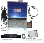 Fujitsu LIFEBOOK. 1,8����, ��� 1024 ��, ���� 80���, Bluetooth: 1, ����������� �� 10��. ����