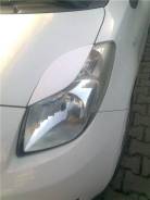 Накладка на фару. Toyota Vitz, NCP91, NCP131, NCP95, NCP10, NCP13, NCP15, NCP90. Под заказ