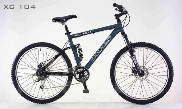 Продам велосипед для кросс-кантри двухподвес KHS xc-104, б/у во Владивостоке