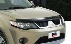 Дефлектор капота. Mitsubishi Outlander