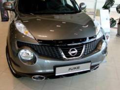 Дефлектор капота. Nissan Juke, F15, NF15, YF15 Двигатели: HR15DE, HR16DE, MR16DDT