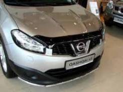 Дефлектор капота. Nissan Qashqai, J10 Двигатели: MR20DE, HR16DE