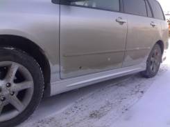 Боковые пороги Toyota Fielder Кузов 120 121. Toyota Corolla Fielder
