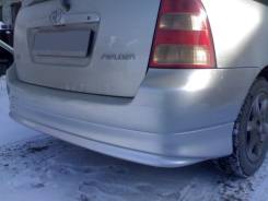 Накладка на задний бампер Toyota Fielder Кузов 120 121. Toyota Corolla Fielder