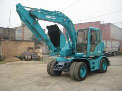 Kobelco. Экскаватор на колесном ходу SK100W, 0,50 куб. м.