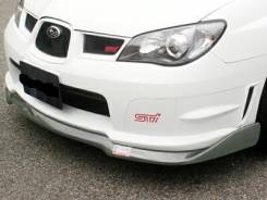 Накладка на бампер. Subaru Impreza WRX, GDB