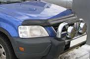 Дефлектор капота. Honda CR-V, RD1, RE7, RD2, RE3, RE4, RD3, RE5 Двигатели: B20B, K24Z4, K24A, B20Z1, R20A2