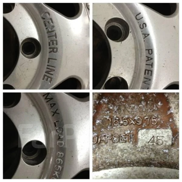 Centerline Wheels. 10.0x16.5", 6x139.7, ET-44, �� 110���. ����