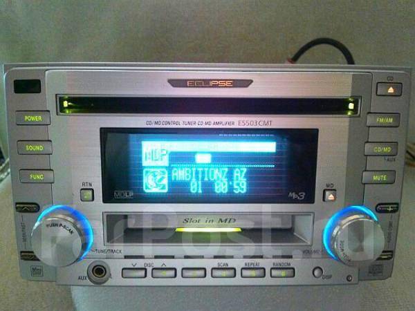 【希少】イクリプス　E5503CMT 2DINハイエンドCD/MDチューナー 希少】イクリプス E5503CMT 2DINハイエンドCD/MDチューナー 希少