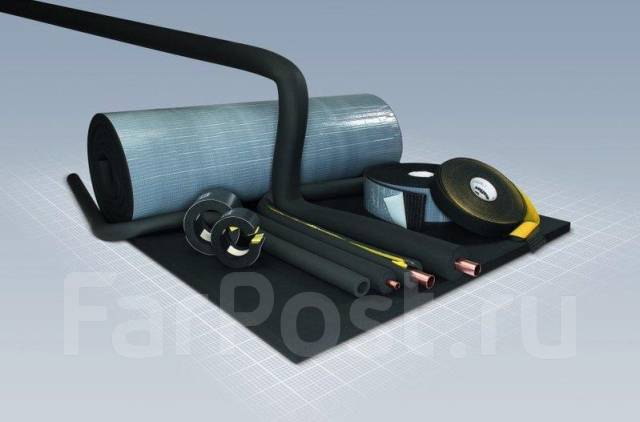 Трубная и листовая изоляция из вспененного каучука "K-FLEX", в наличии ...