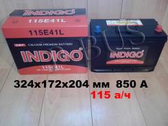 Indigo. 115 А.ч., левое крепление, производство Корея