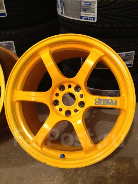 RAYS Gram Lights 57D. 9.0/9.5x18", 5x114.3, ET12/12 ����